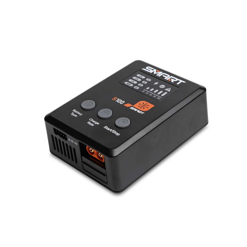 Smart Powerstage Surface Bundle: 5000mAh 2S 50C LiPo Battery (IC3) / 100W S100 Charger - Xtreme RC