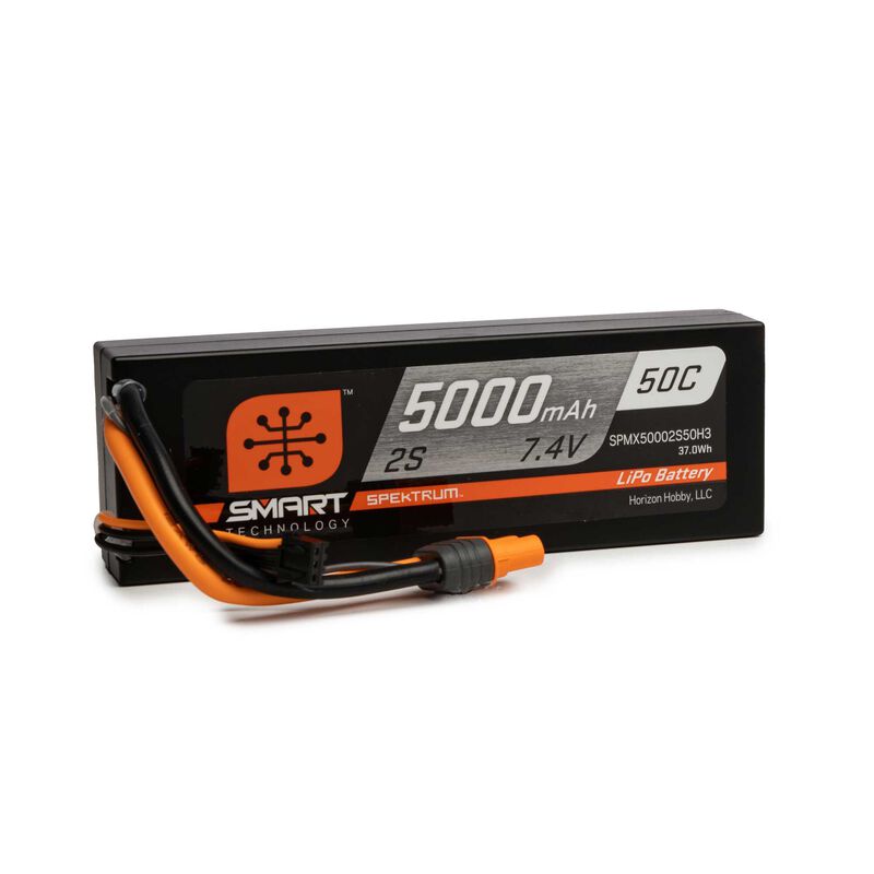 Smart Powerstage Surface Bundle: 5000mAh 2S 50C LiPo Battery (IC3) / 100W S100 Charger - Xtreme RC