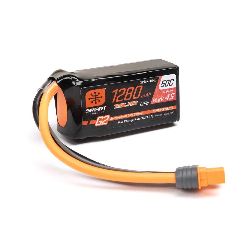 Smart G2 Trail Pro 1280 4S 14.8V 50C LiPo w/ IC3 - Xtreme RC