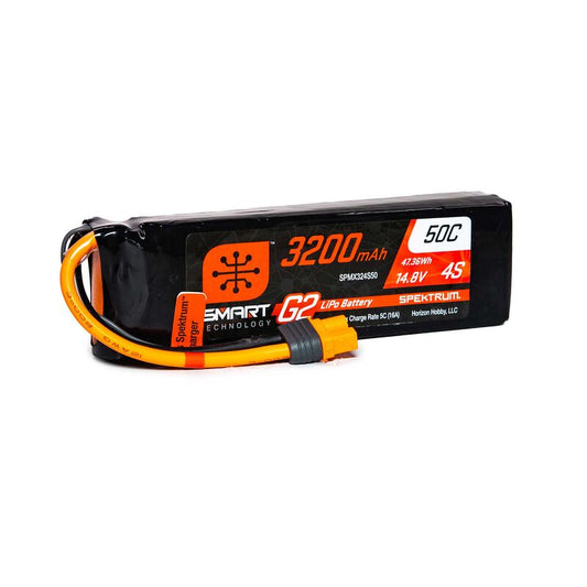 3200mAh 4S 14.8V Smart G2 LiPo 50C; IC3 - Xtreme RC