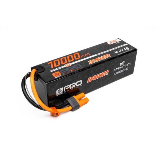 10000mAh 4S 14.8V Smart Pro Basher LiPo 120C IC5 - Xtreme RC