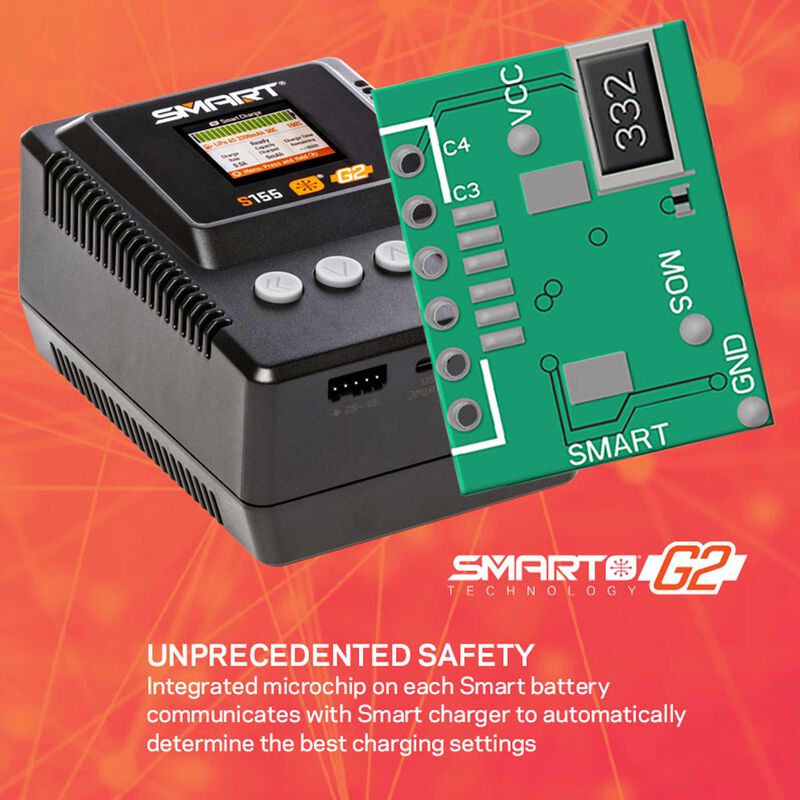 Smart S155 G2 AC 1x55W Charger - Xtreme RC