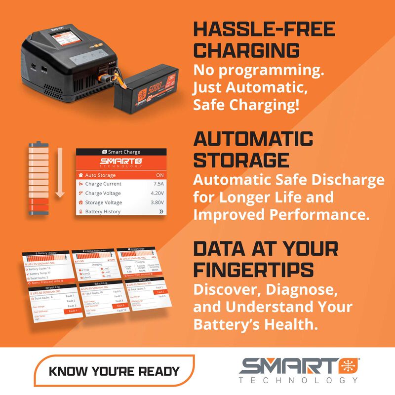 Smart S155 G2 AC 1x55W Charger - Xtreme RC