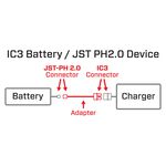 Adapter: IC3 Battery / JST PH2.0 Device - Xtreme RC