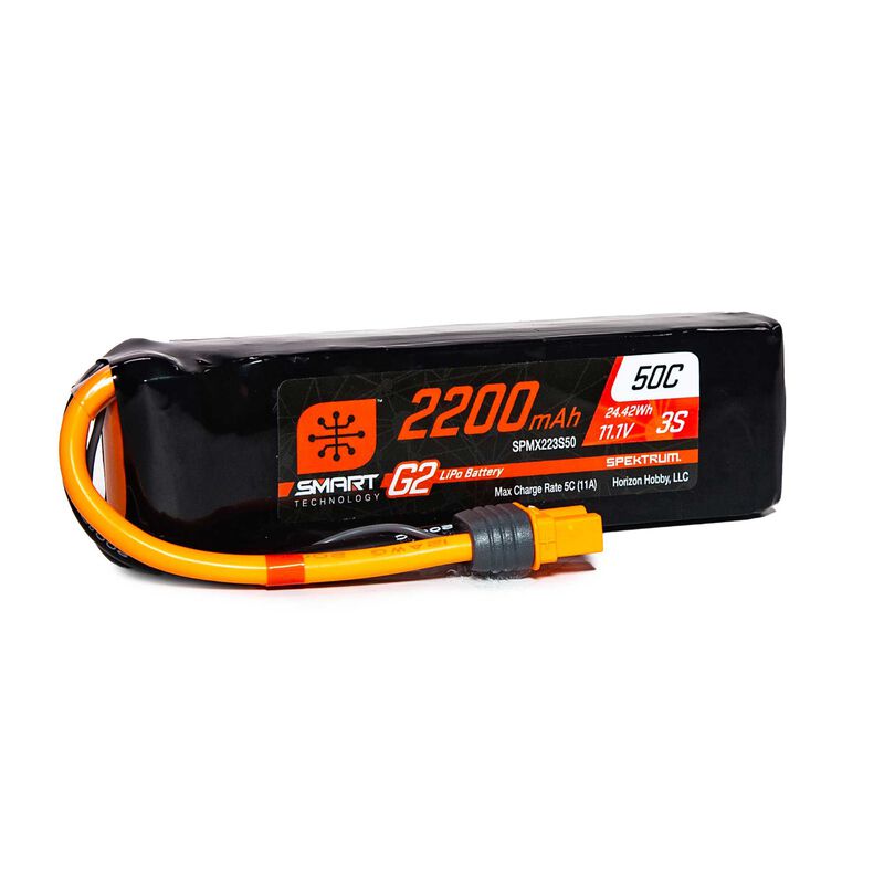 Smart Powerstage 3S Air Bundle: G2 2200mAh 3S LiPo IC3 & S155 Charger - Xtreme RC