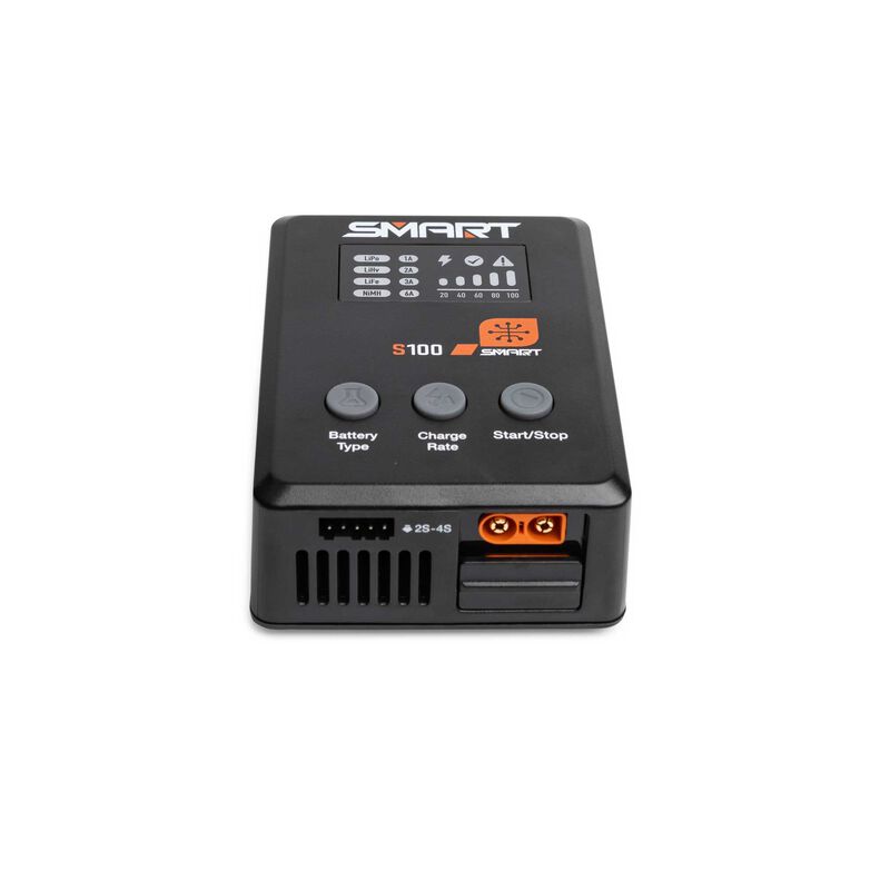 Smart G2 Powerstage Bundle: 810mAh 2S 50C LiPo Battery (IC2), S100 Charger, 65W Power Block, Adapter - Xtreme RC