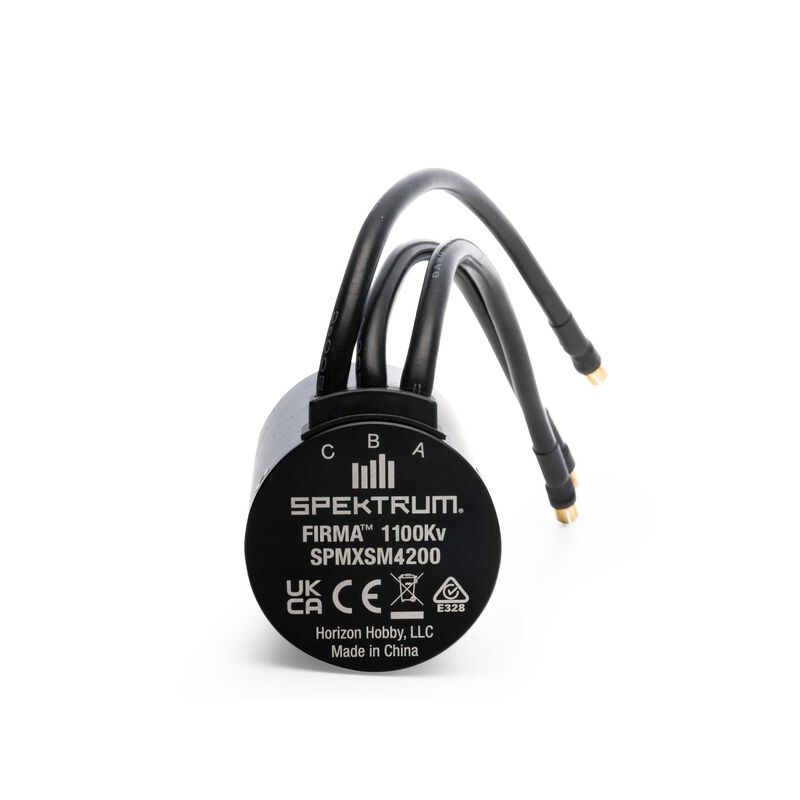 Firma 5687 1100KV 4-Pole Brushless Motor: 8mm - Xtreme RC