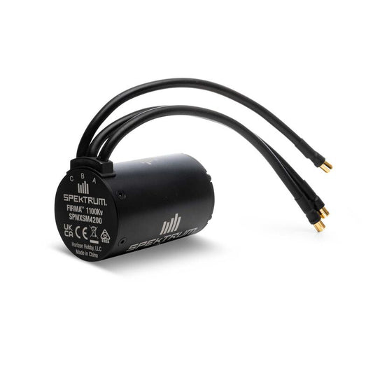 Firma 5687 1100KV 4-Pole Brushless Motor: 8mm - Xtreme RC