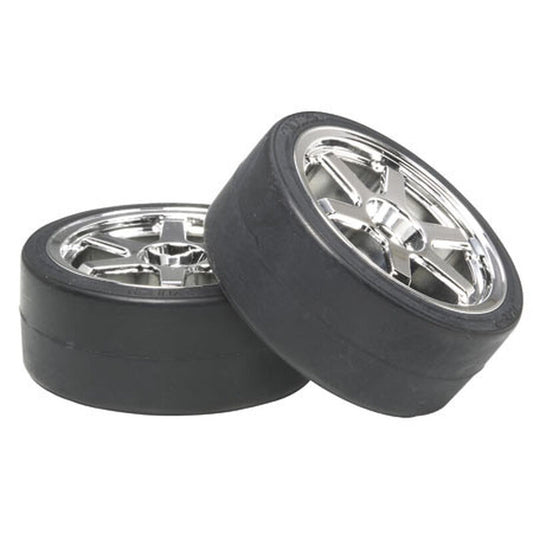 Tires/Wheels (2): Drift Type D, 26mm - Xtreme RC