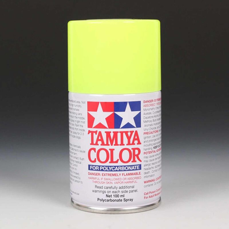 Polycarb Spray Flor Ylw - Xtreme RC