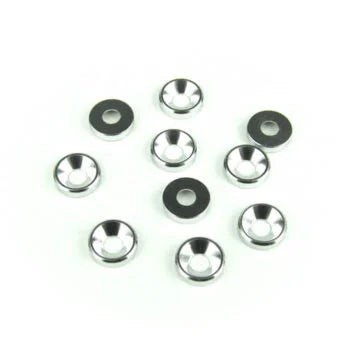 M3 Countersunk Washers (aluminum, natural, 10pcs) - Xtreme RC
