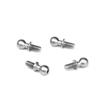– Ball Stud (5.5mm, long neck, 6mm thread, 4pcs) - Xtreme RC