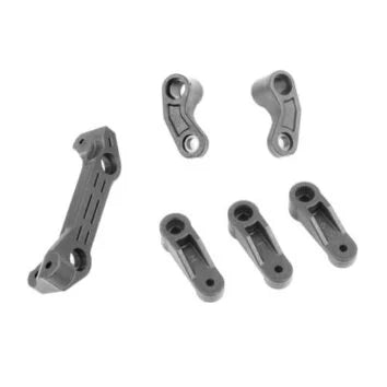 Bell Cranks, Servo Horns, Ackerman Plate (EB410.2) - Xtreme RC