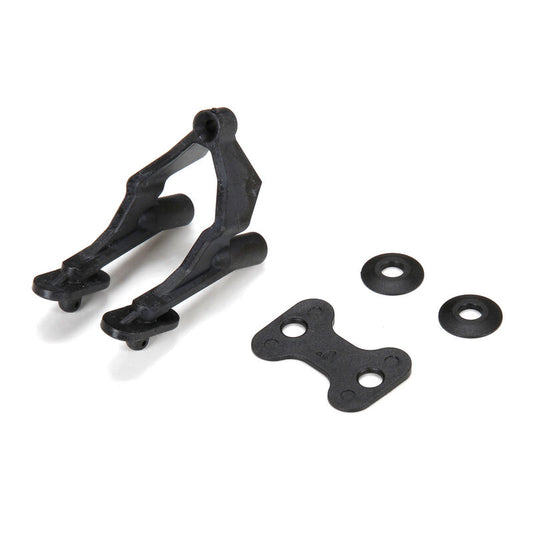 Rear Wing Stay & Washers: 22-4 2.0 - Xtreme RC