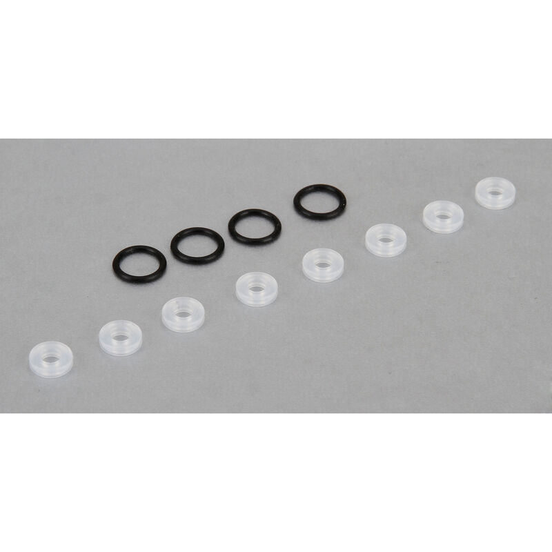 X-Ring Seals (8), Lower Cap Seals (4): All 8IGHT - Xtreme RC