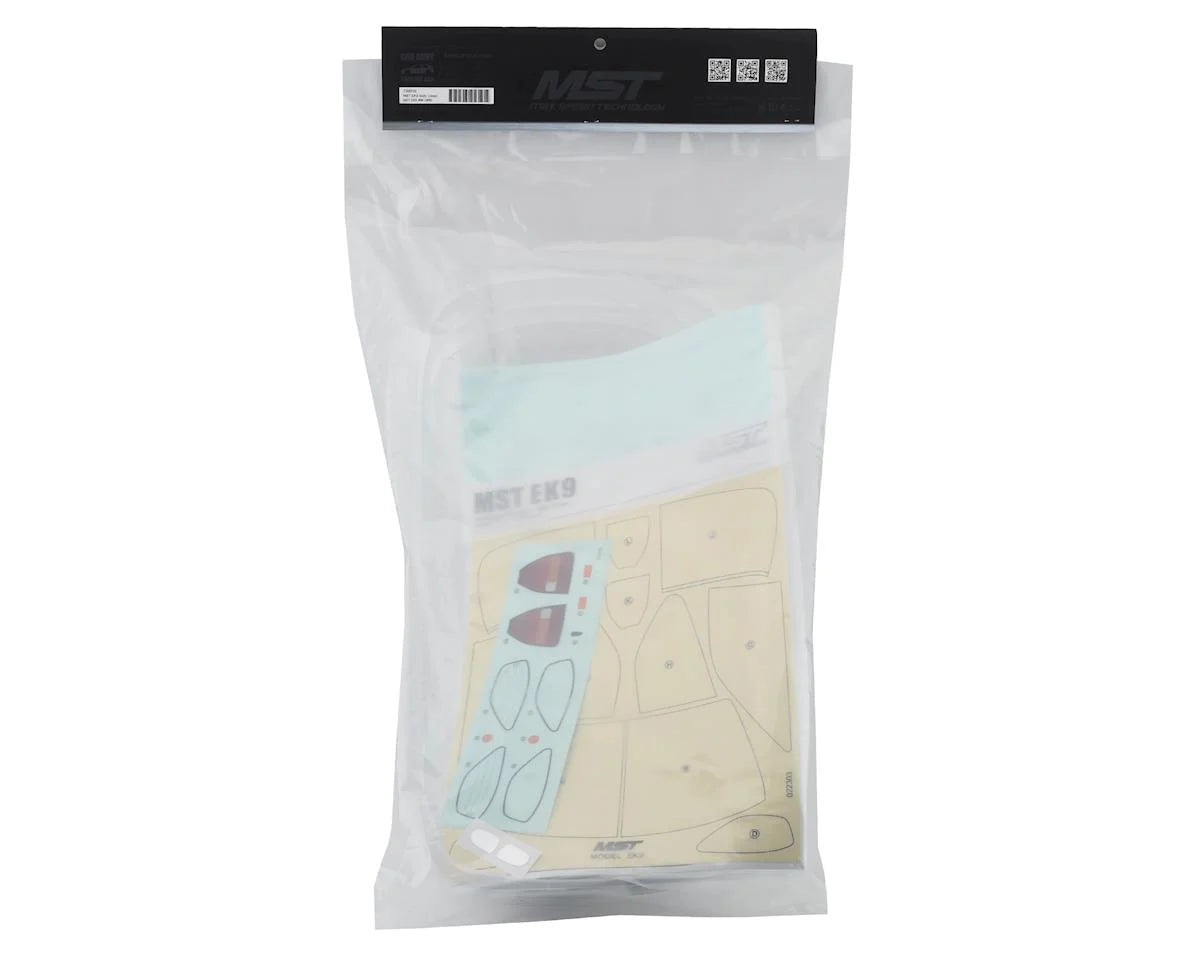 MST EK9 1/10 On-Road Body (Clear) - Xtreme RC