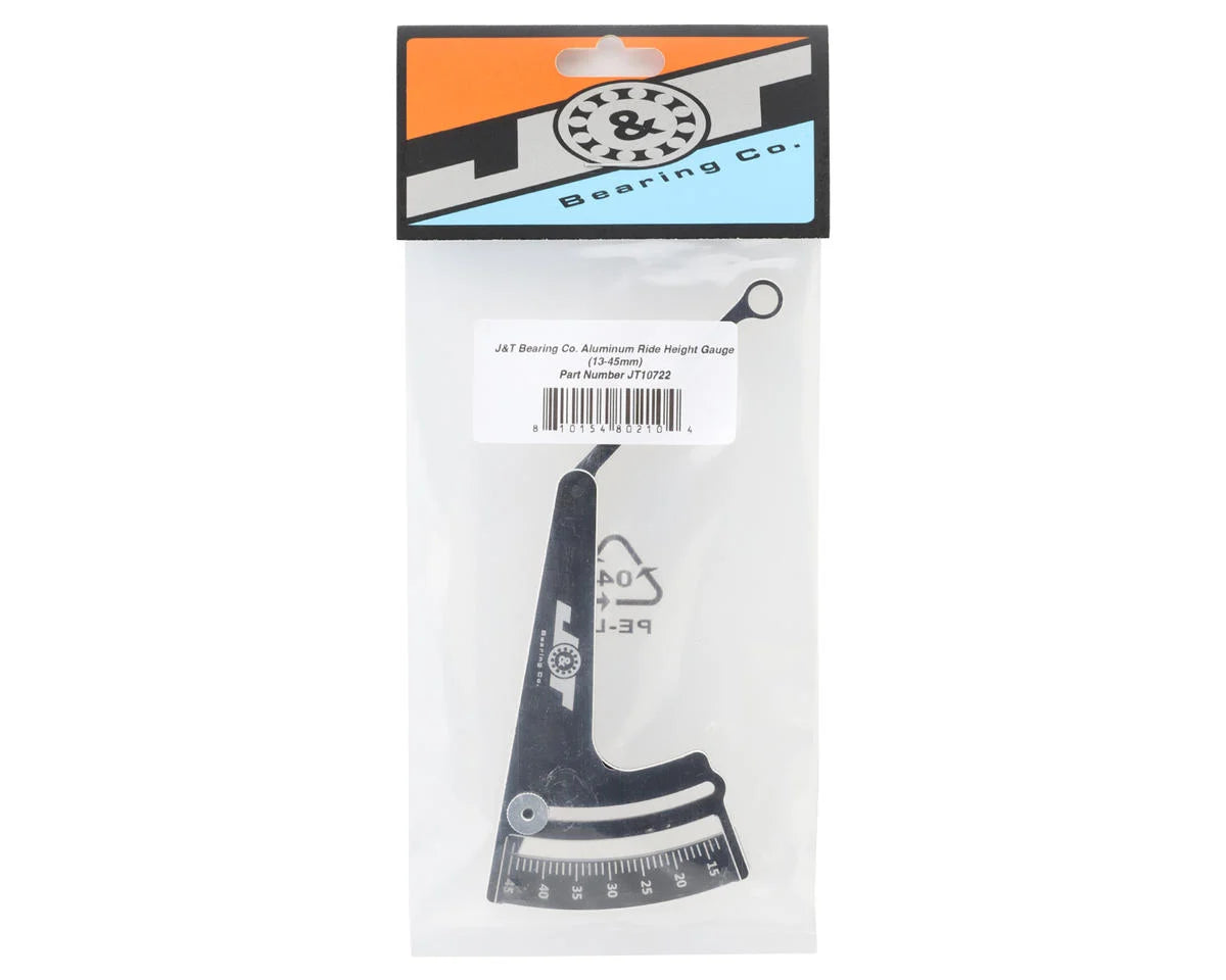 J&T Bearing Co. Aluminum Ride Height Gauge (13-45mm) - Xtreme RC