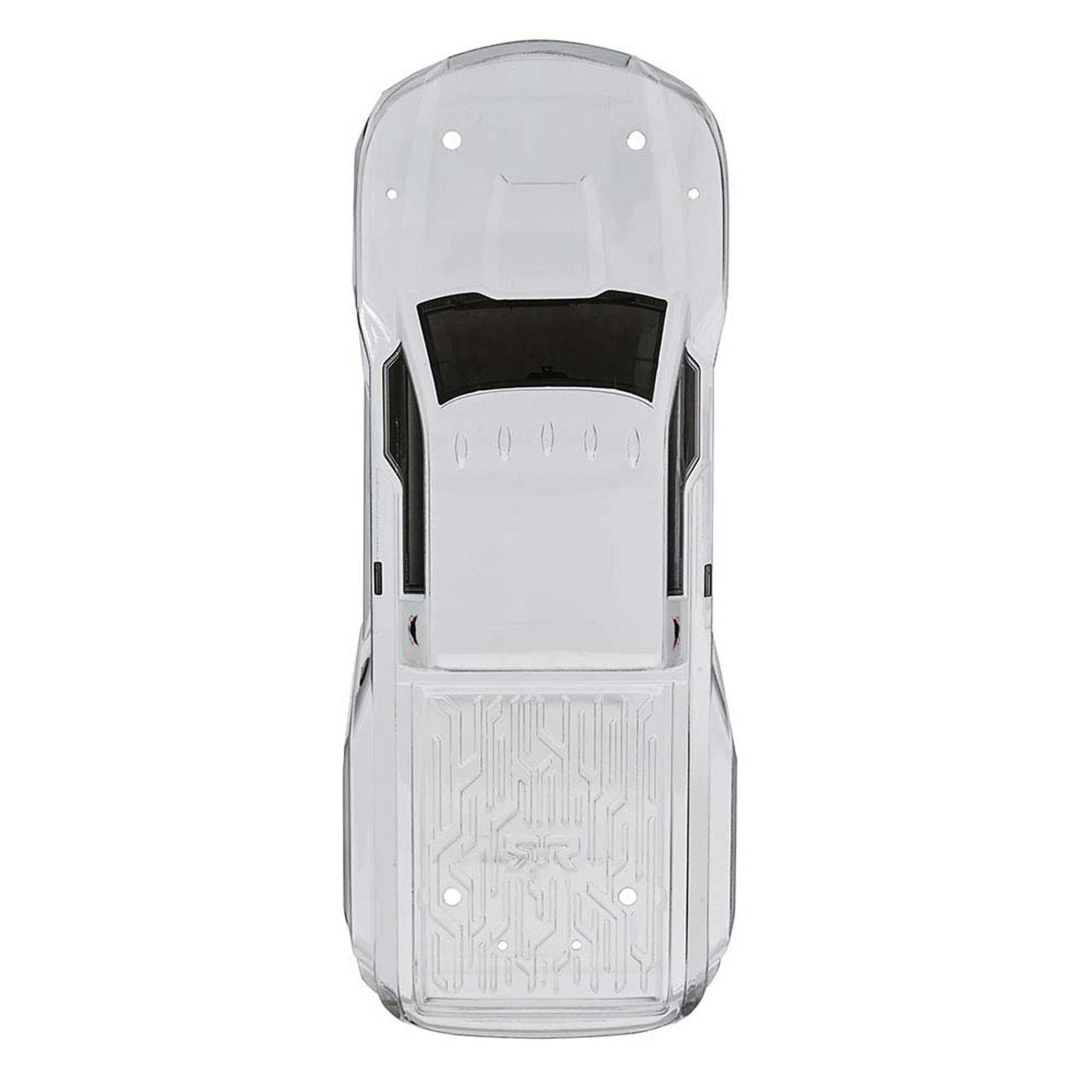 1/10 Bodyshell with Decals, Clear : GRANITE