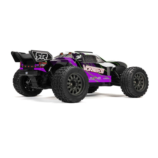 1/10 VORTEKS 2WD RTR Brushed Stadium Truck (Battery & Charger Included), Purple