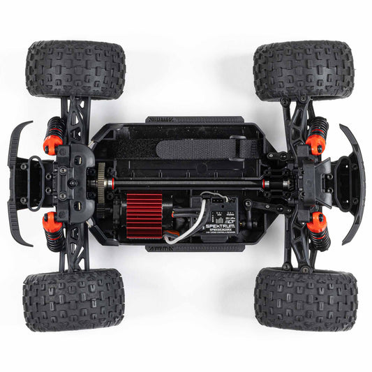1/18 GRANITE GROM 4X4 RTR Brushed Monster Truck (Battery & Charger Included), Blue