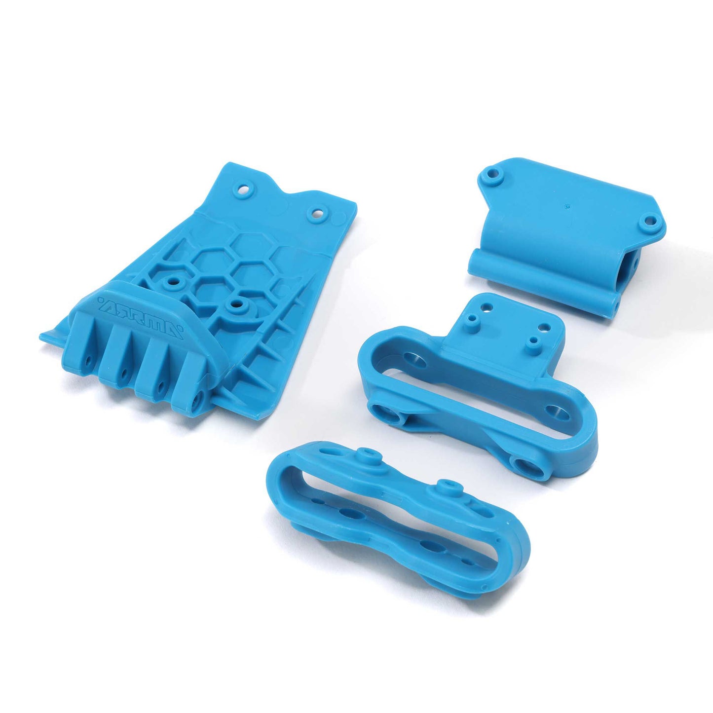 Lower Skid And Bumper Mount Set, Blue