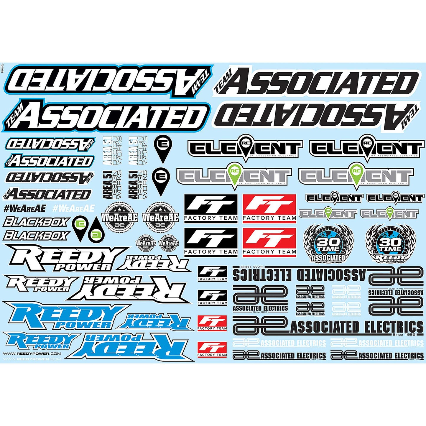 AE Branding Decal Sheet