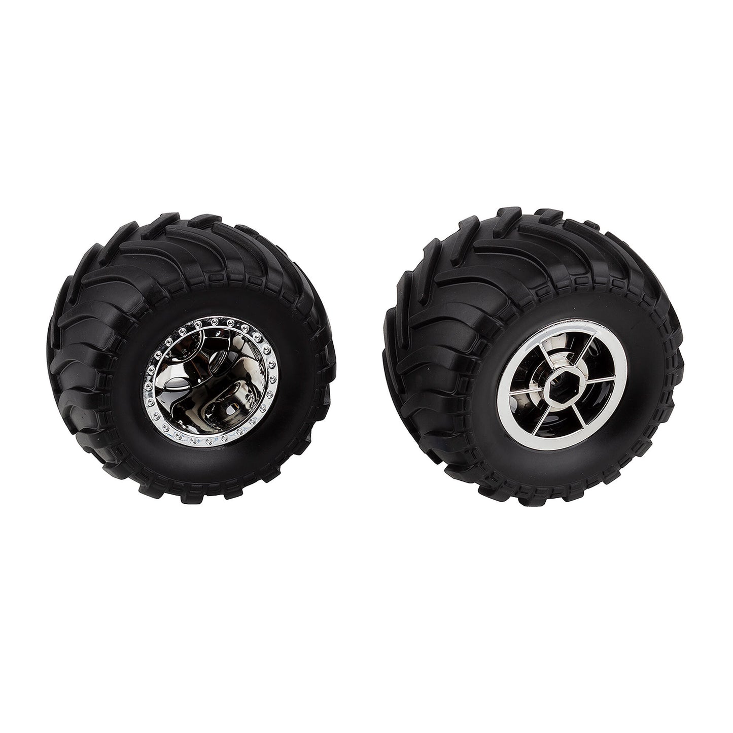 MT12 Wheels and Tires, Chrome