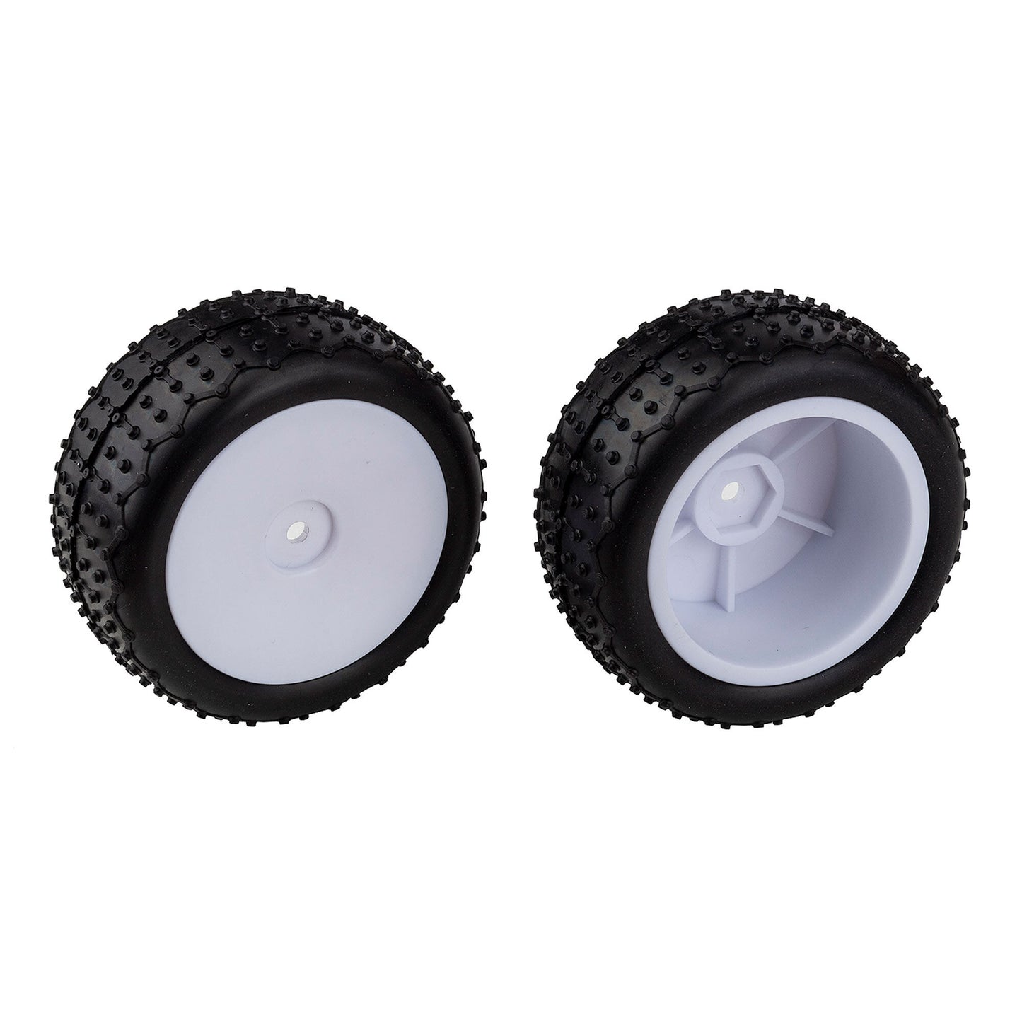 Reflex 14 Mini Pin Tires, Wide Wheels, mounted