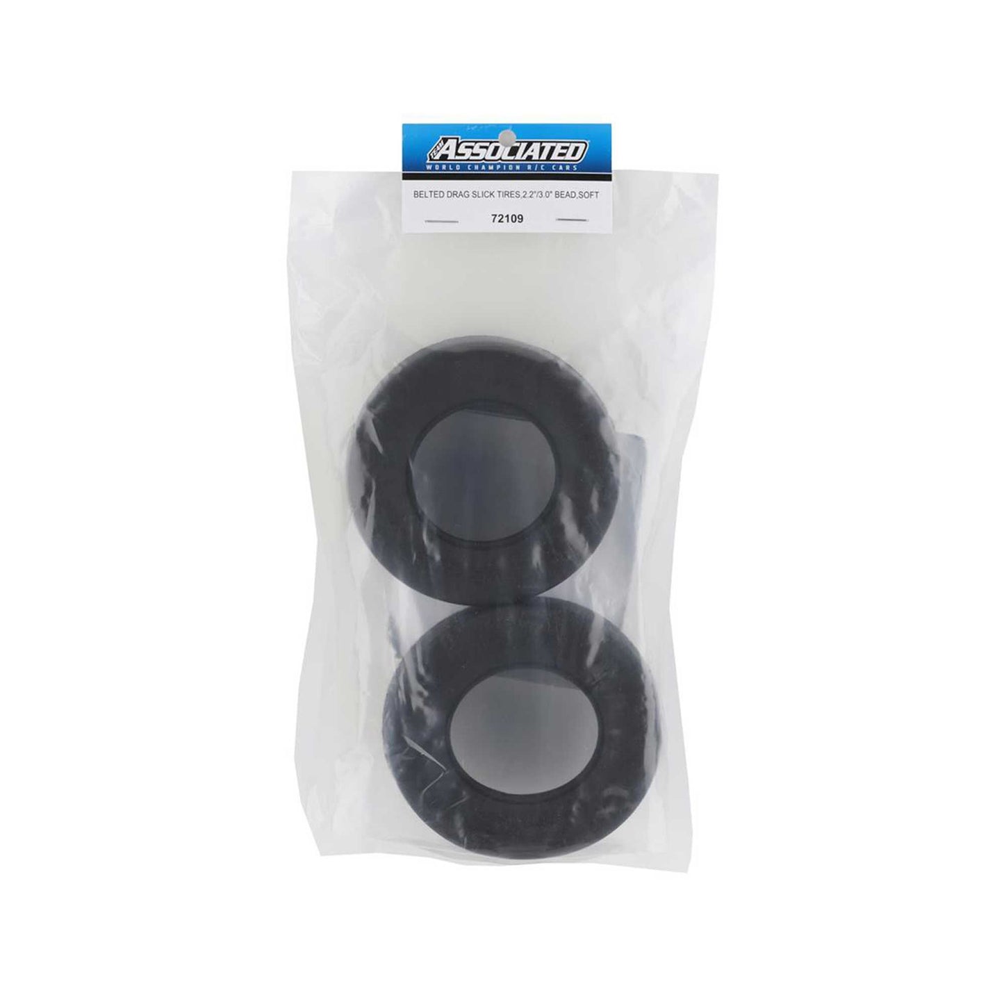 1/10 Belted Drag Slick Tires 2.2"/3.0" Bead, soft