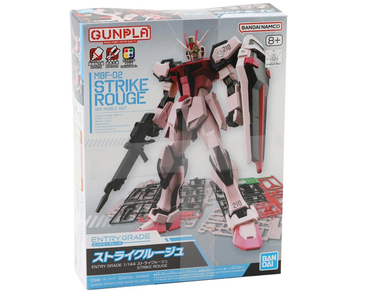 Bandai Entry Grade 1/144 Strike Rouge "Gundam SEED" Snap Together Model Kit - Xtreme RC