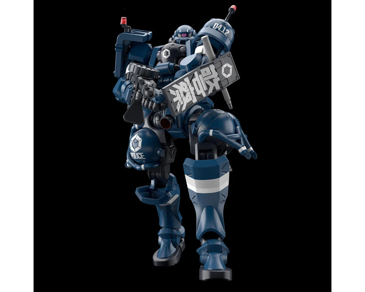 Bandai 1/144 HGGQ MS-06-SSP Police Zaku "Gundam GQ" Plastic Model Kit - Xtreme RC