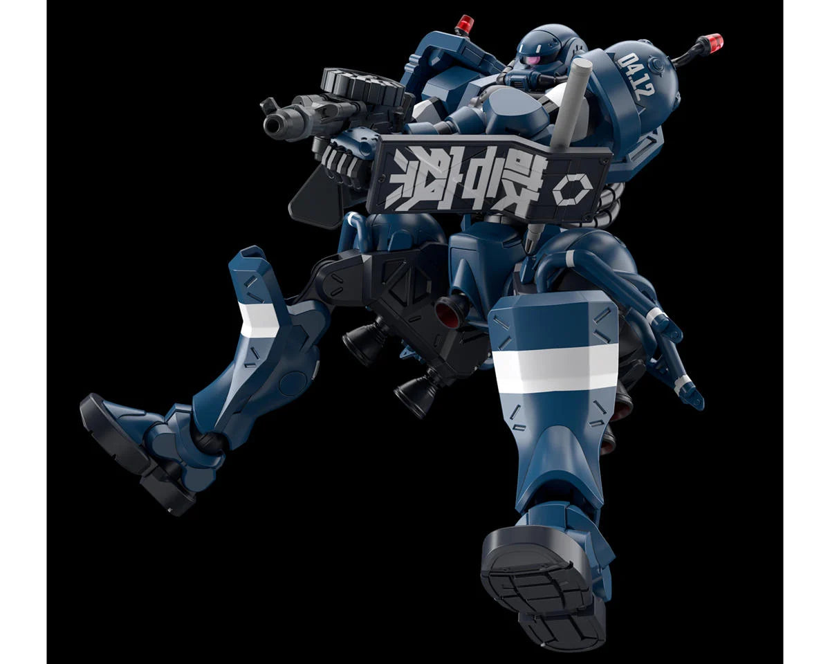 Bandai 1/144 HGGQ MS-06-SSP Police Zaku "Gundam GQ" Plastic Model Kit