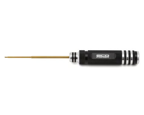 EcoPower Titanium Nitride Coated Hex Driver w/Aluminum Handle (.050") - Xtreme RC