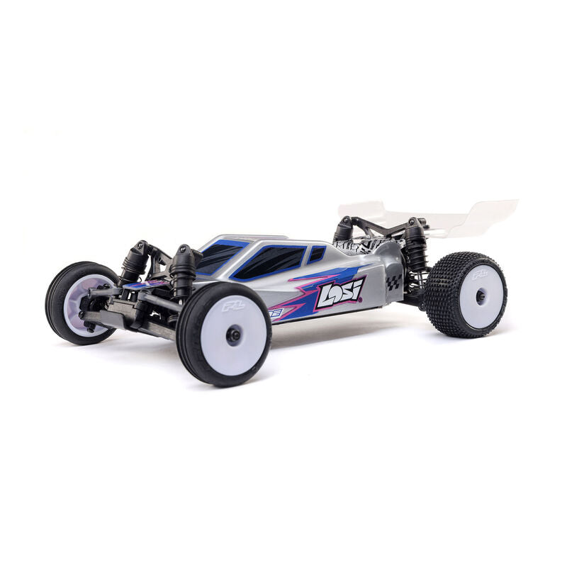 Micro-B 2WD Buggy, Silver RTR - Xtreme RC