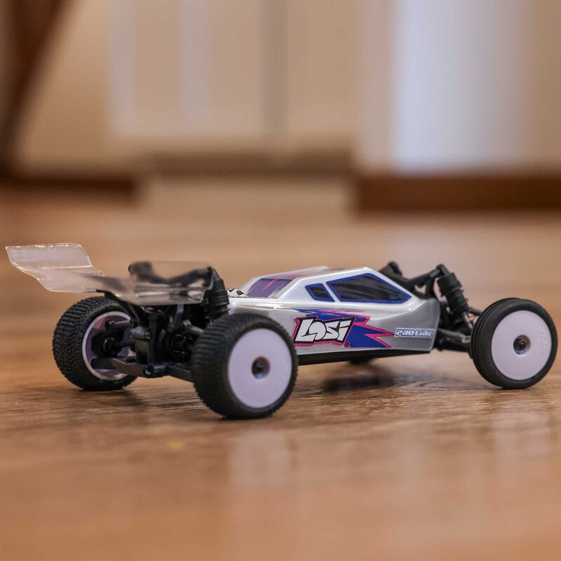 Micro-B 2WD Buggy, Silver RTR - Xtreme RC