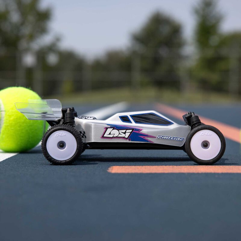 Micro-B 2WD Buggy, Silver RTR - Xtreme RC