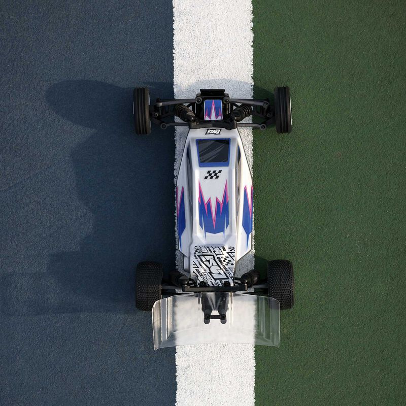 Micro-B 2WD Buggy, Silver RTR - Xtreme RC