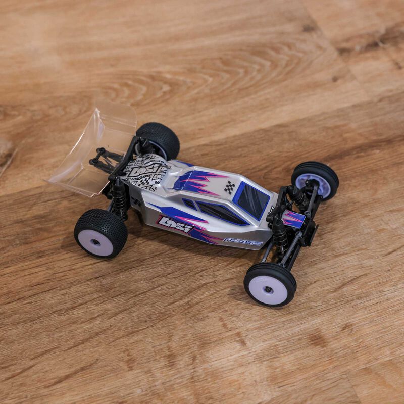 Micro-B 2WD Buggy, Silver RTR - Xtreme RC