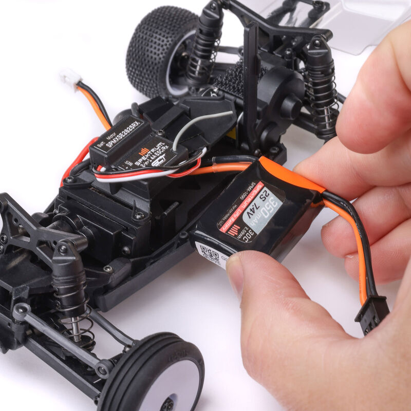 Micro-B 2WD Buggy White RTR - Xtreme RC