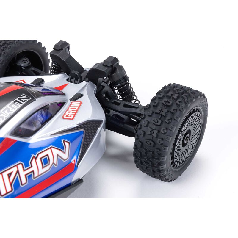 TYPHON GROM 4x4 SMART Small Scale Buggy Blue/Silver - Xtreme RC