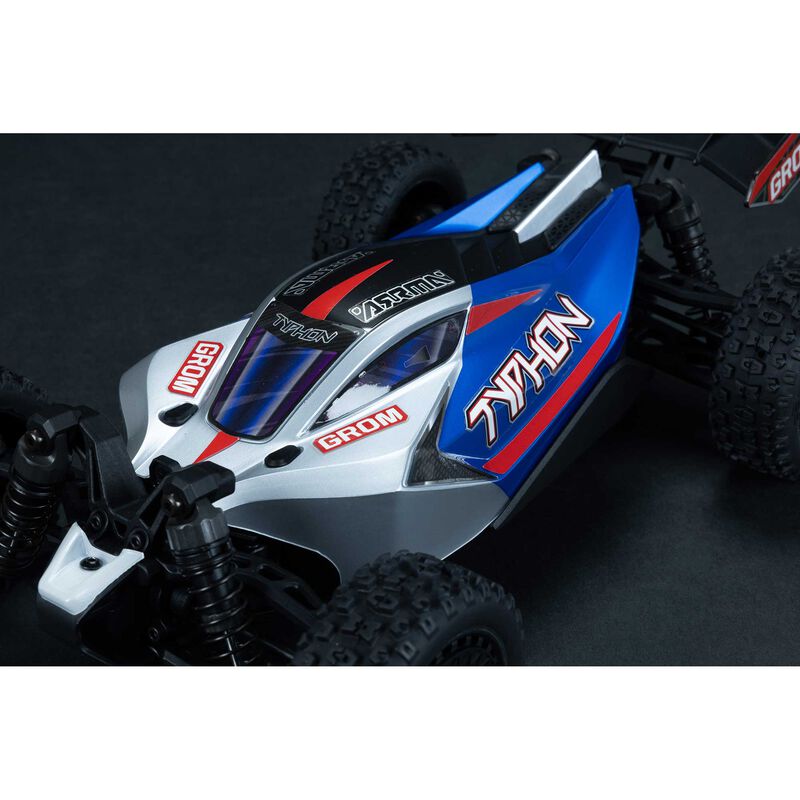TYPHON GROM 4x4 SMART Small Scale Buggy Blue/Silver - Xtreme RC