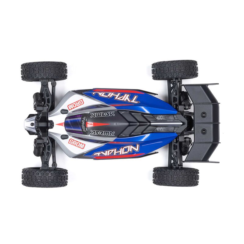 TYPHON GROM 4x4 SMART Small Scale Buggy Blue/Silver - Xtreme RC