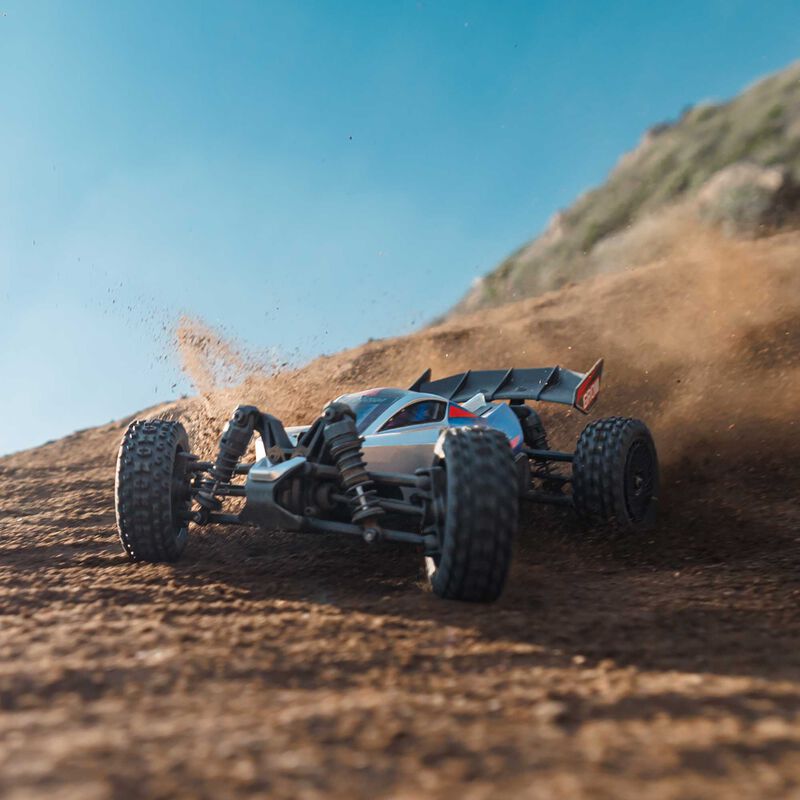 TYPHON GROM 4x4 SMART Small Scale Buggy Blue/Silver - Xtreme RC