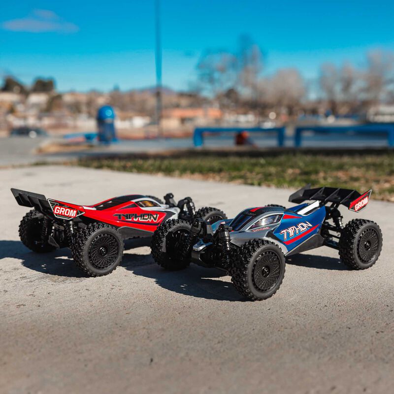 TYPHON GROM 4x4 SMART Small Scale Buggy Blue/Silver - Xtreme RC
