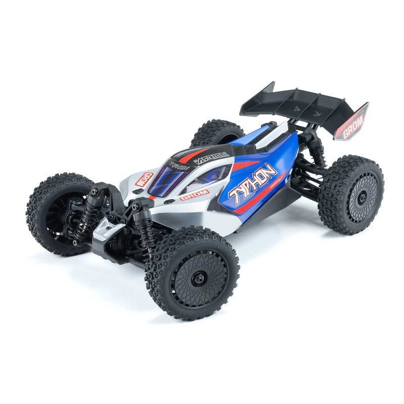 TYPHON GROM 4x4 SMART Small Scale Buggy Blue/Silver - Xtreme RC