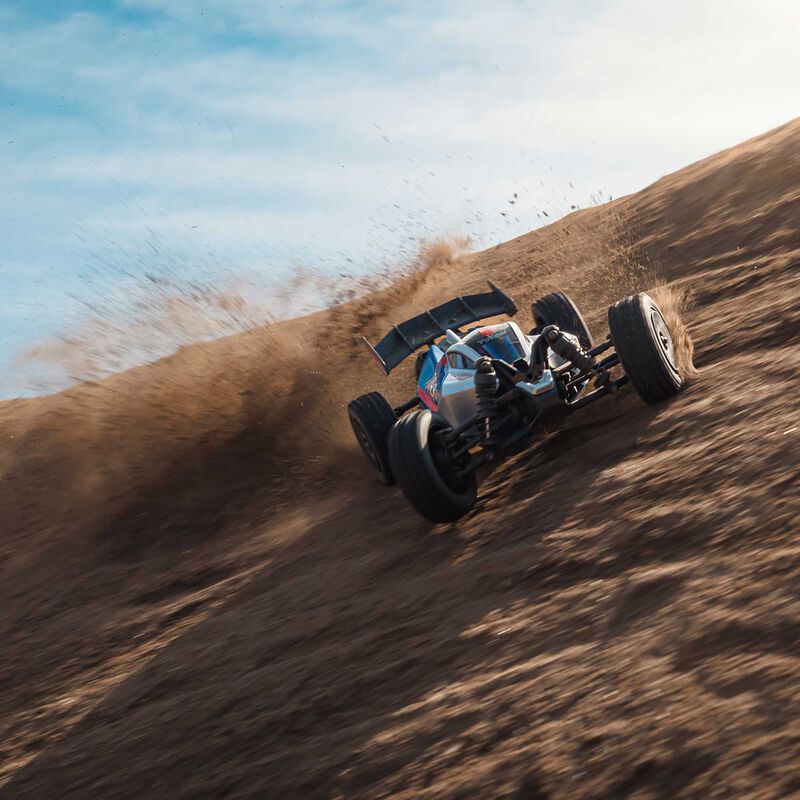 TYPHON GROM 4x4 SMART Small Scale Buggy Blue/Silver - Xtreme RC