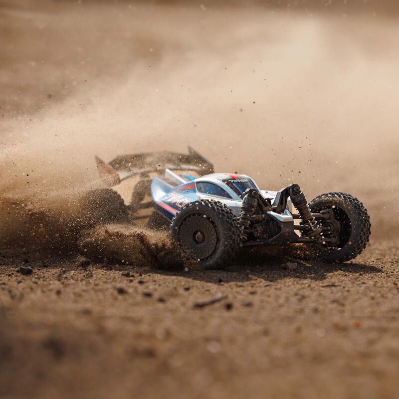 TYPHON GROM 4x4 SMART Small Scale Buggy Blue/Silver - Xtreme RC