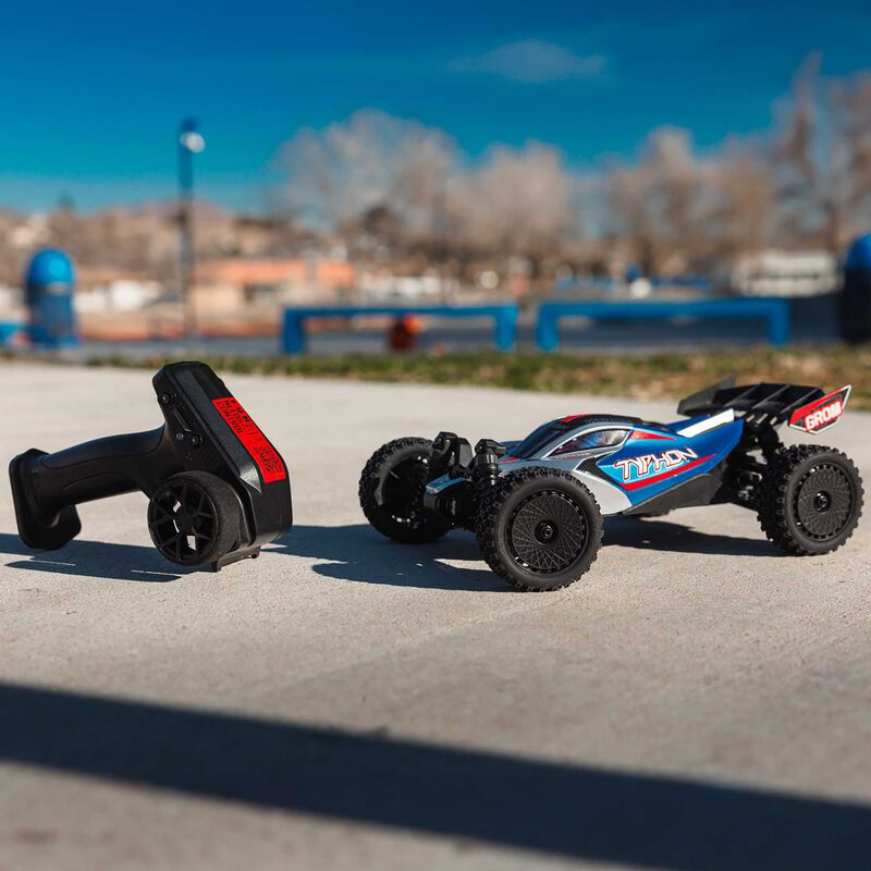 TYPHON GROM 4x4 SMART Small Scale Buggy Blue/Silver - Xtreme RC