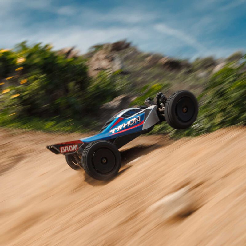 TYPHON GROM 4x4 SMART Small Scale Buggy Blue/Silver - Xtreme RC