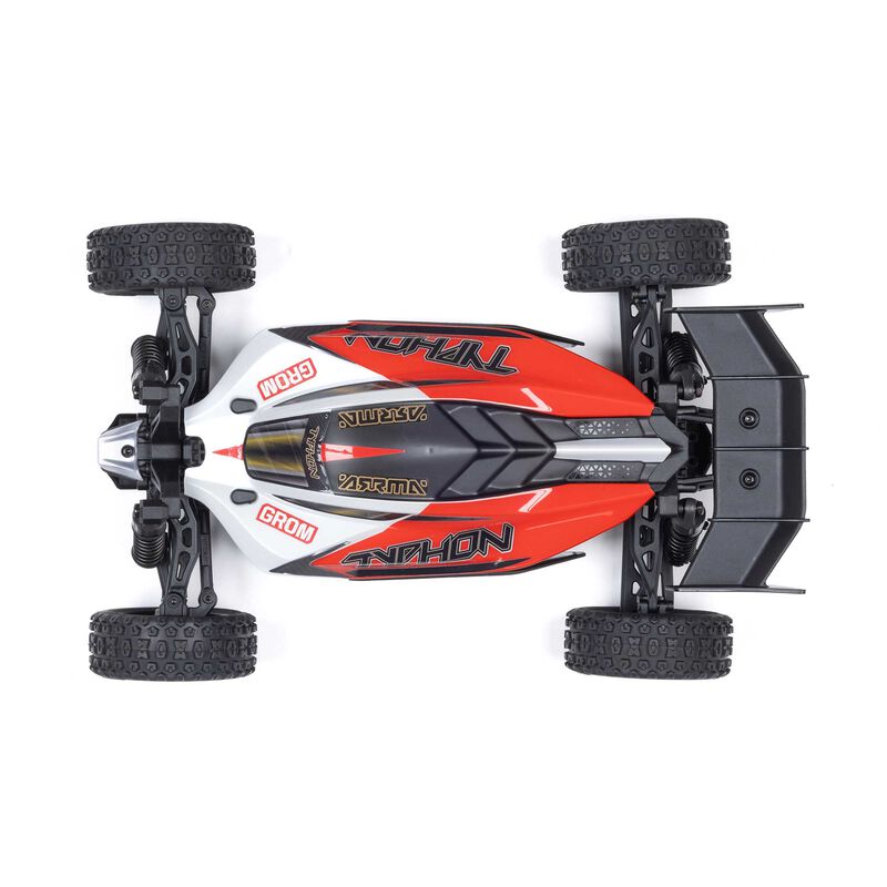 TYPHON GROM 4x4 SMART Small Scale Buggy Red/White - Xtreme RC